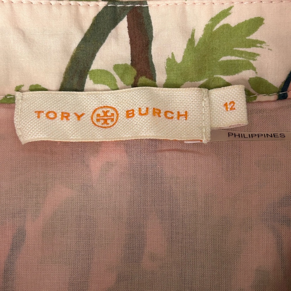 Tory Burch Floral Dress - Pink and Green - Picture 2 of 13